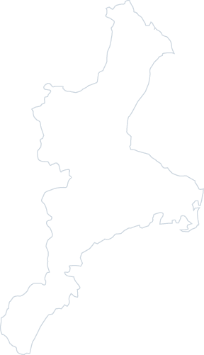 三重県の地図